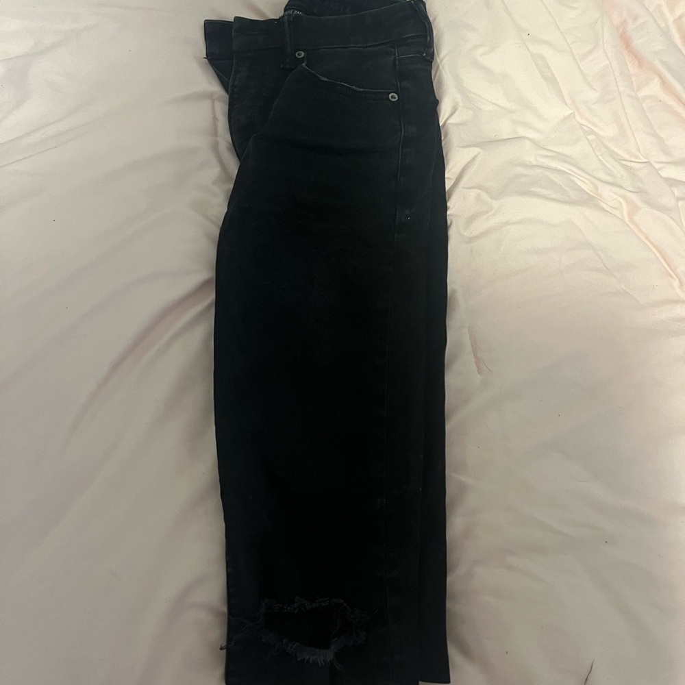 BLACK AMERICAN EAGLE JEANS